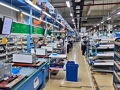 Производственная линия газовых котлов